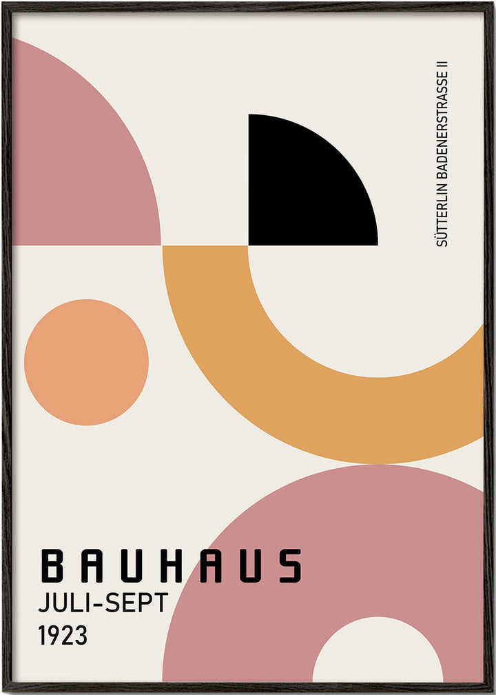 Lisslune | COLORFUL BAUHAUS NR.1 Poster