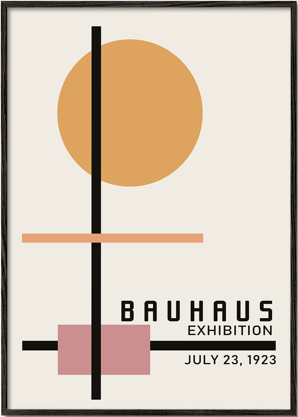 Lisslune | COLOR BAUHAUS NO.2 POSTER