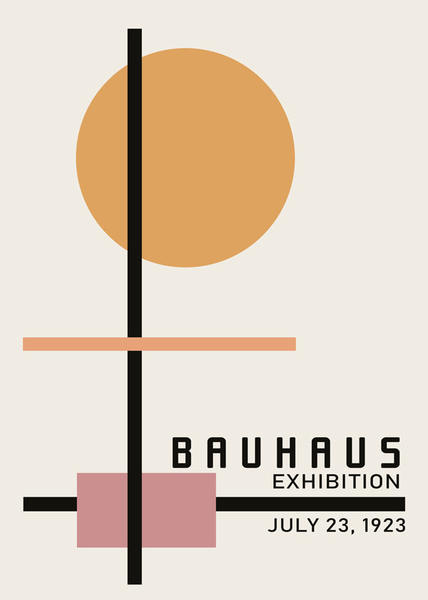 Lisslune | COLOR BAUHAUS NO.2 POSTER