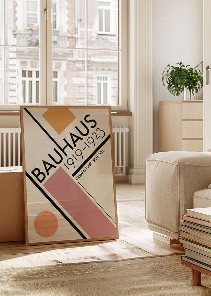 Lisslune | COLORFUL BAUHAUS NO.3 Poster