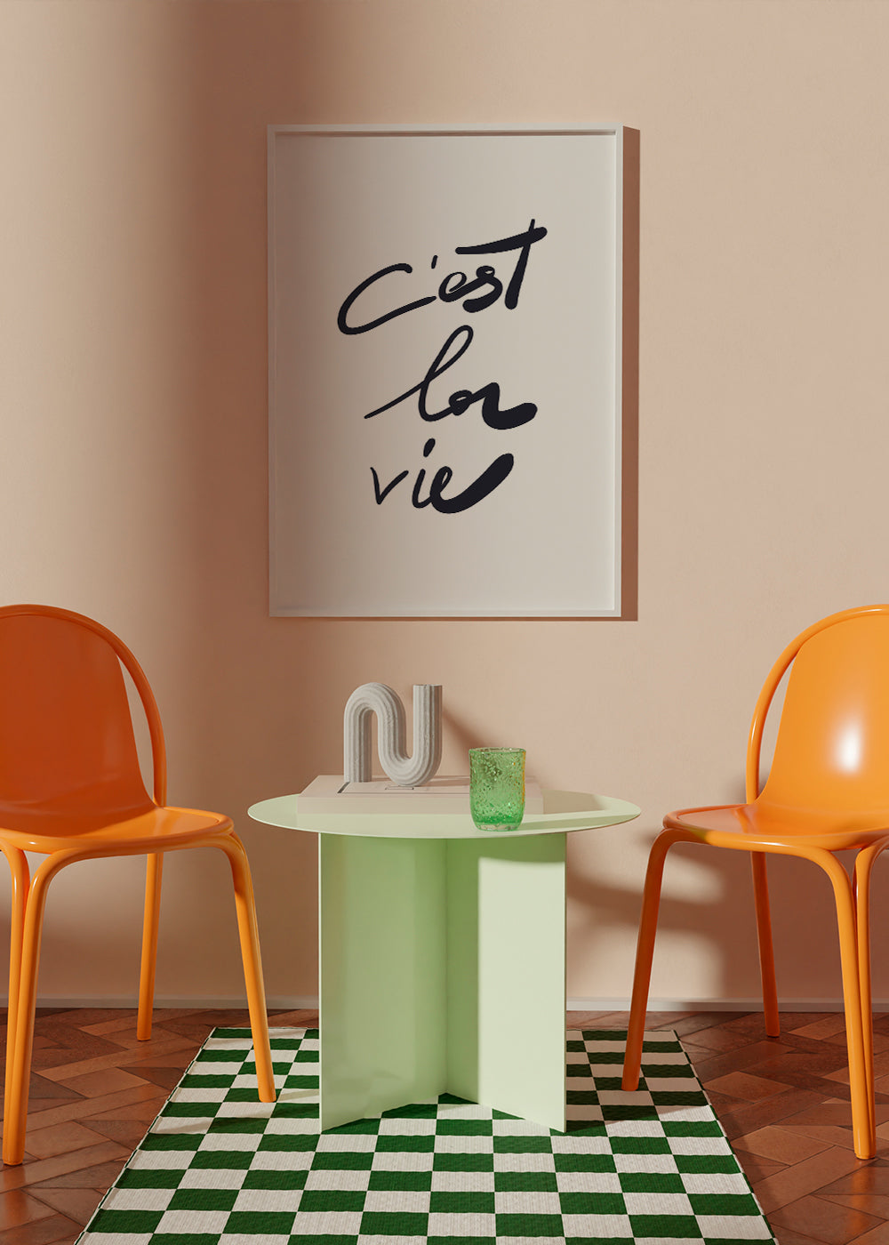 Lisslune | c'est la vie poster