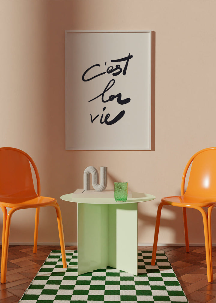 Lisslune | c'est la vie poster
