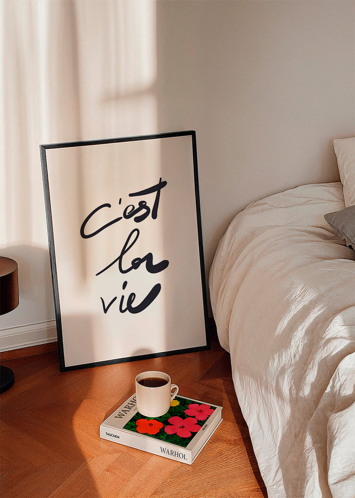 Lisslune | c'est la vie poster