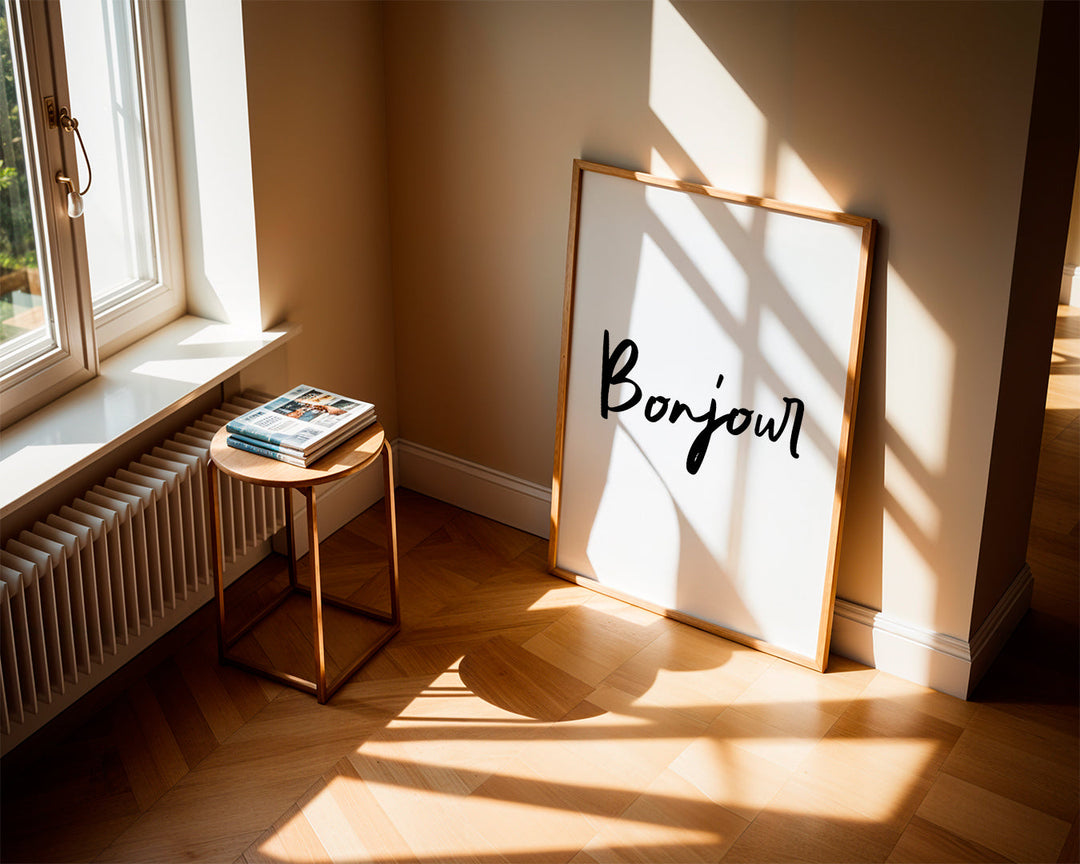 Lisslune | Bonjour Poster