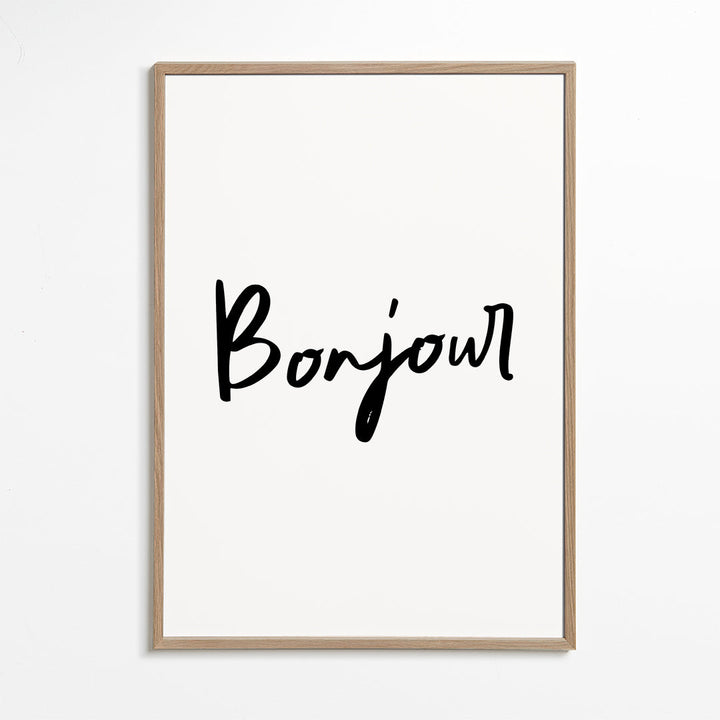 Lisslune | Bonjour Poster