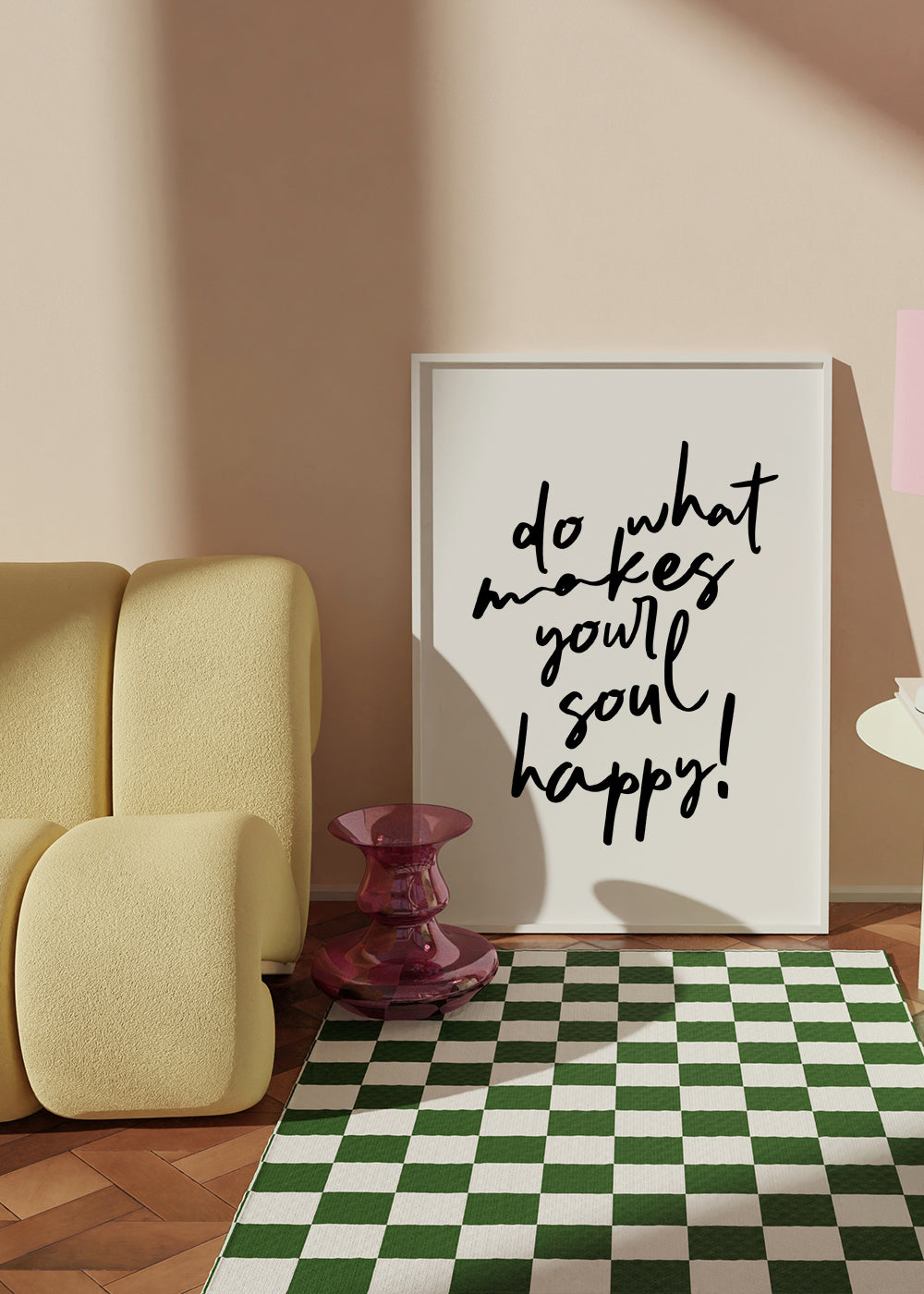 Lisslune | Do what makes your soul happy Quote Poster