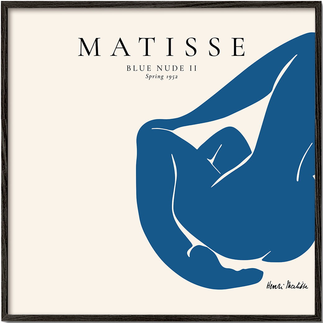 Lisslune | Henri Matisse Blue Act II, Spring 1952 - Square