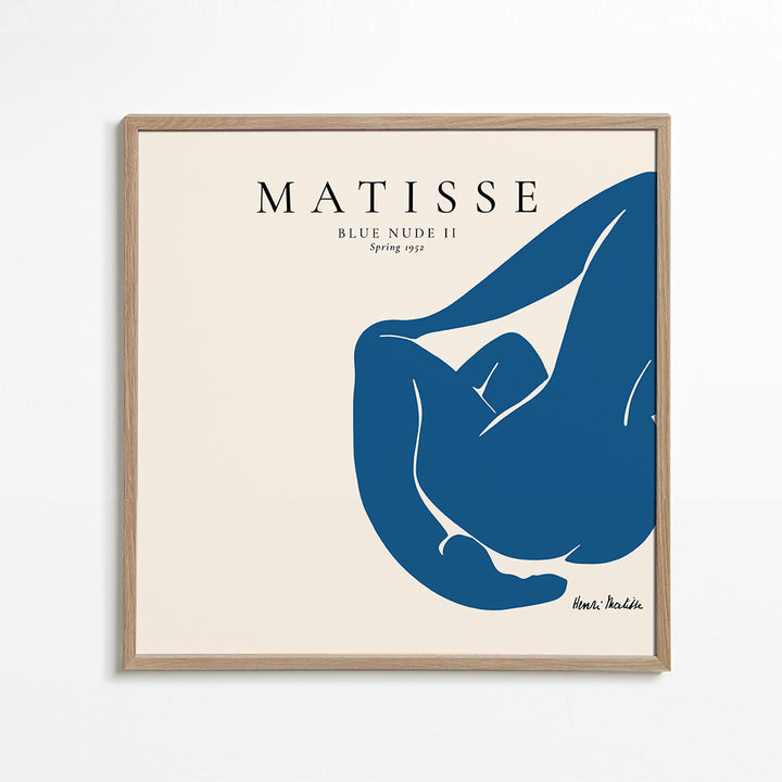 Lisslune | Henri Matisse Blue Act II, Spring 1952 - Square