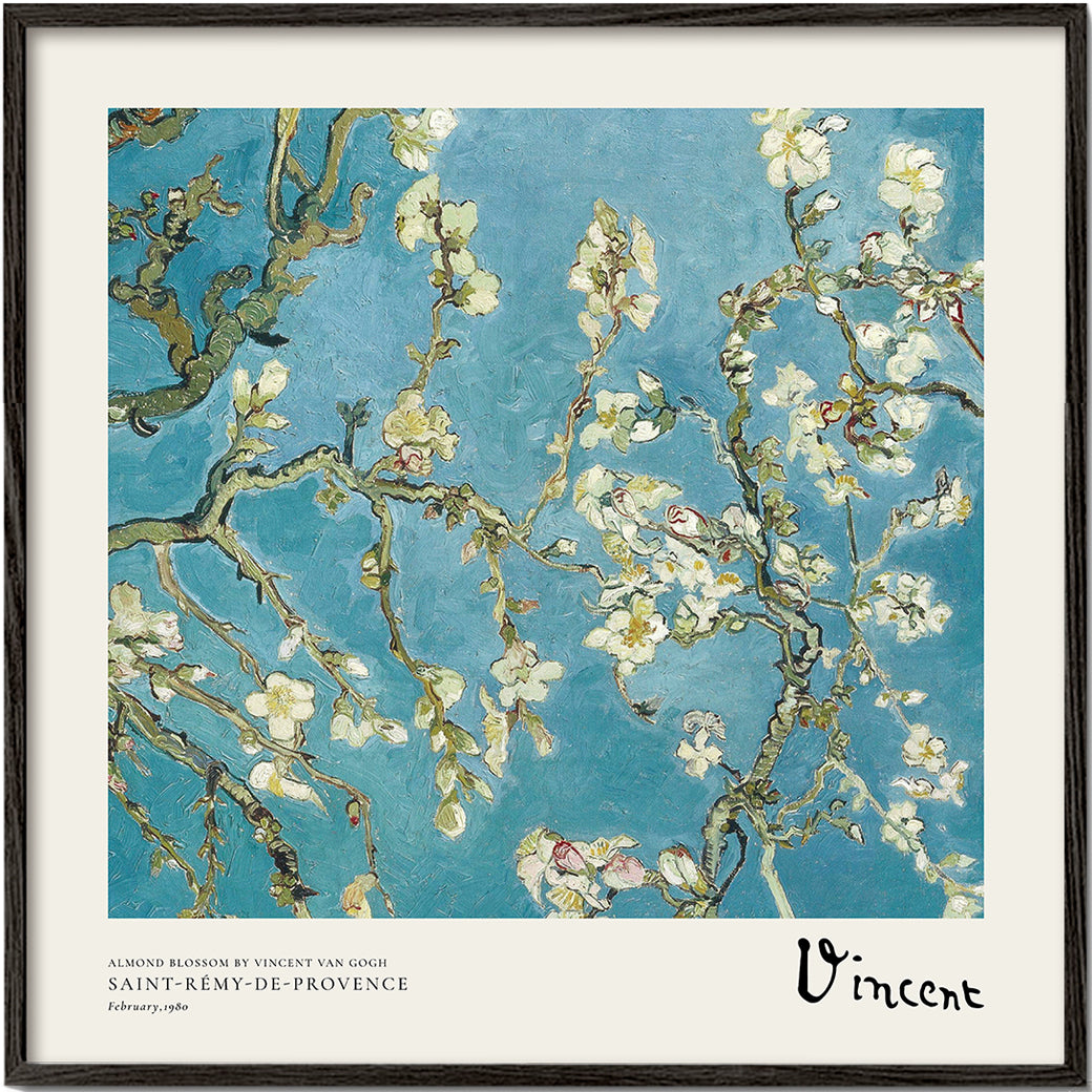 Lisslune | Almond Blossom by Vincent van Gogh - Square