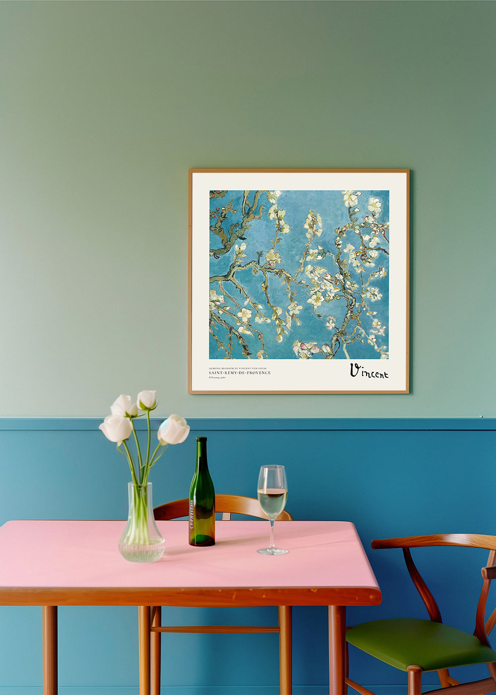 Lisslune | Almond Blossom by Vincent van Gogh - Square