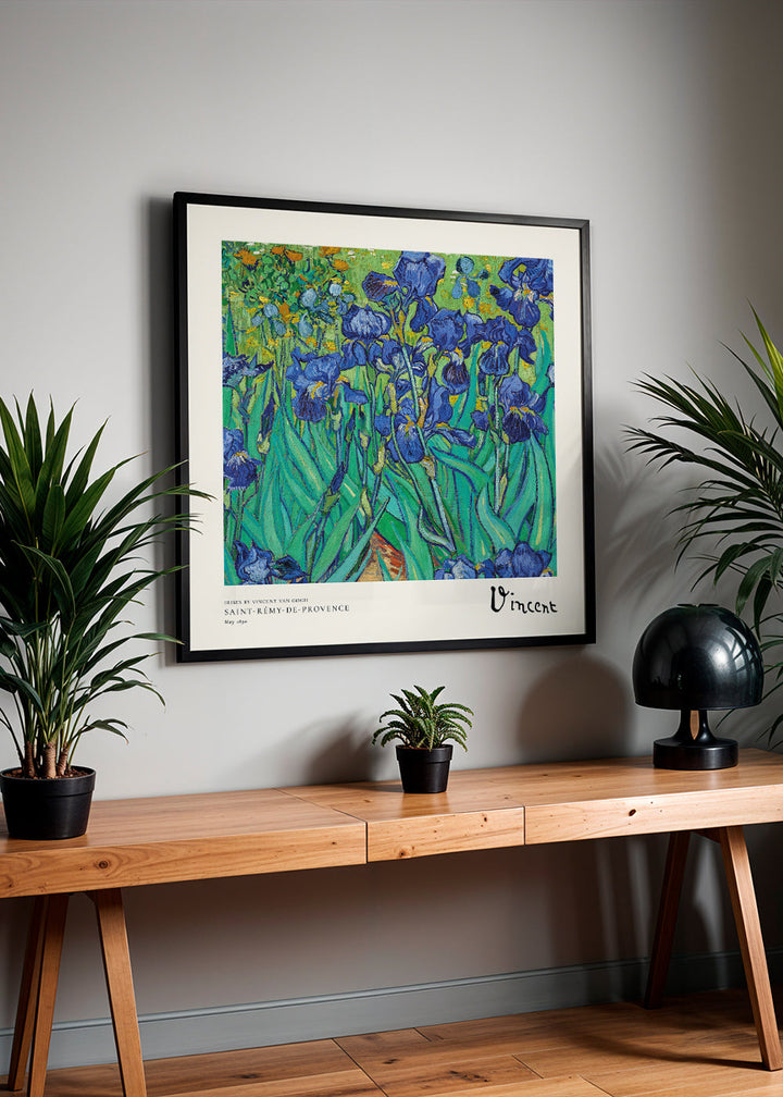 Lisslune | Irises by Vincent van Gogh - Square