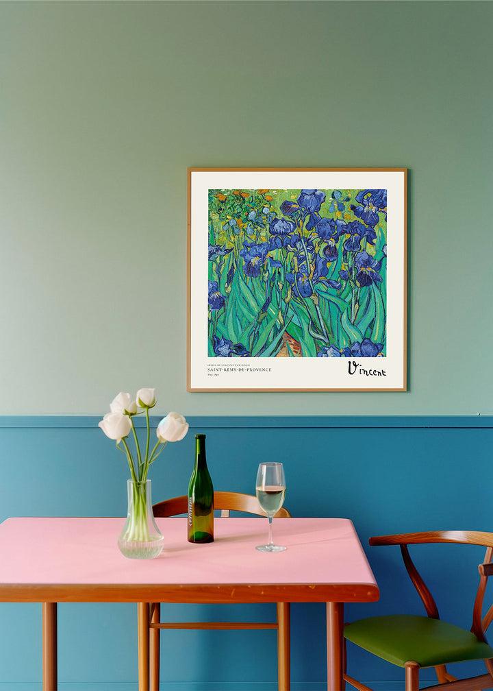 Lisslune | Irises by Vincent van Gogh - Square