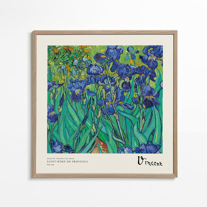 Lisslune | Irises by Vincent van Gogh - Square