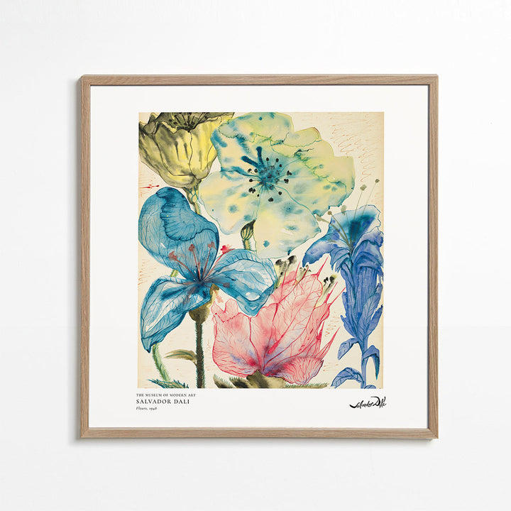Lisslune | Salvador Dali Flowers I - Kvadra