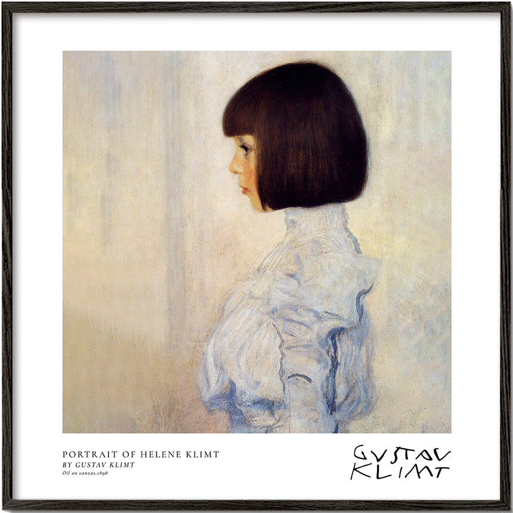 Lisslune | Portrait of Helene Klimt by Gustav Klimt - Square