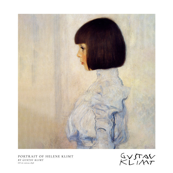 Lisslune | Portrait of Helene Klimt by Gustav Klimt - Square
