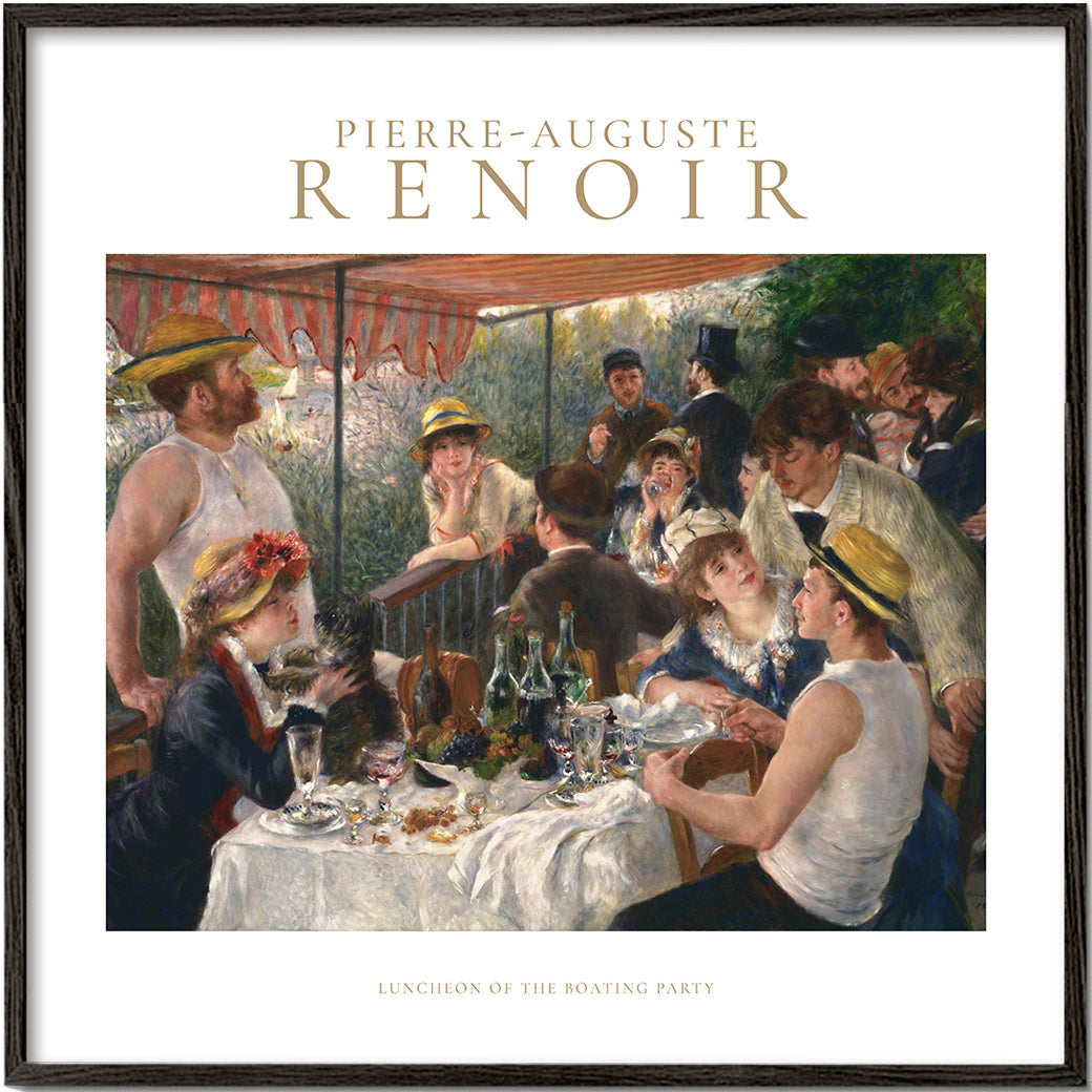 Lisslune | Lunch of the Boat Party by Pierre-Auguste Renoir - Square