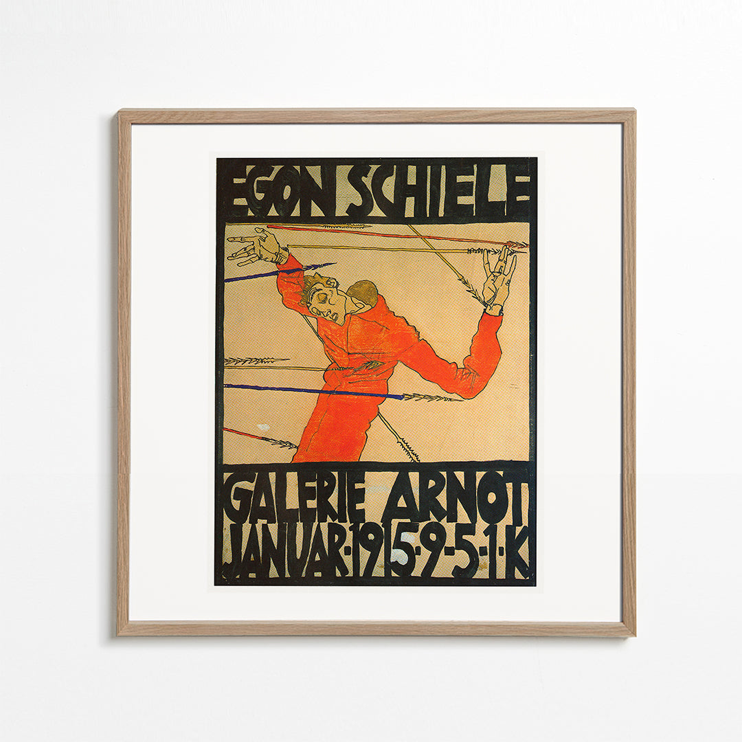 Lisslune | Galerie Arnot Poster by Egon Schiele - Square