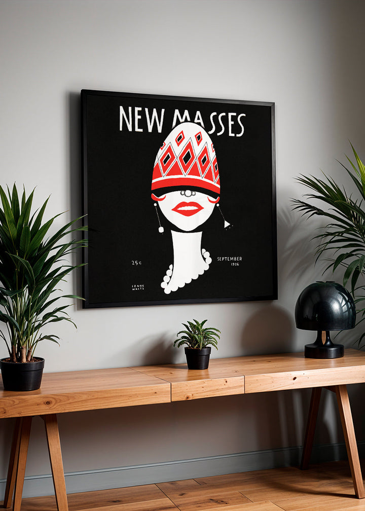 Lisslune | New Goal Vintage Poster by Frank Walts - Square
