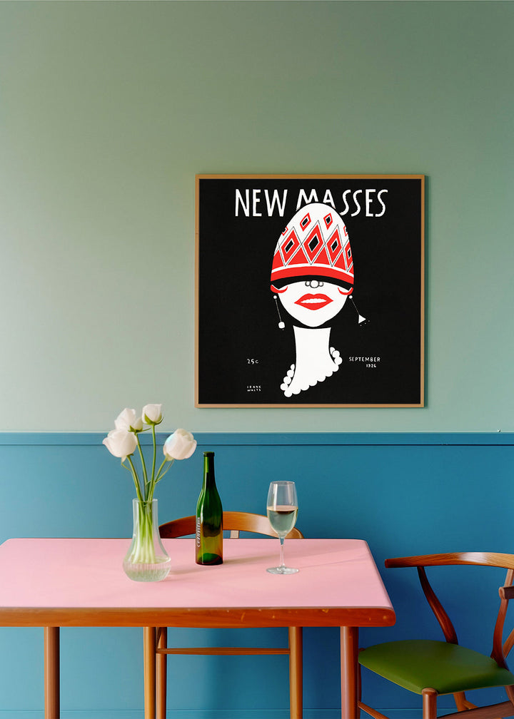 Lisslune | New Goal Vintage Poster by Frank Walts - Square
