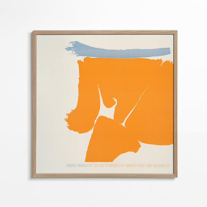 Lisslune | Friedel Dzubas (1960) Vintage poster from Robert Elkon Gallery - Square