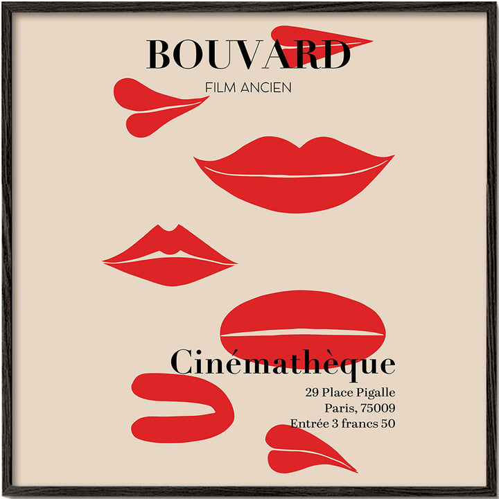 Lisslune | Bouvard Cinémathèque 1969 Movie Poster - Square