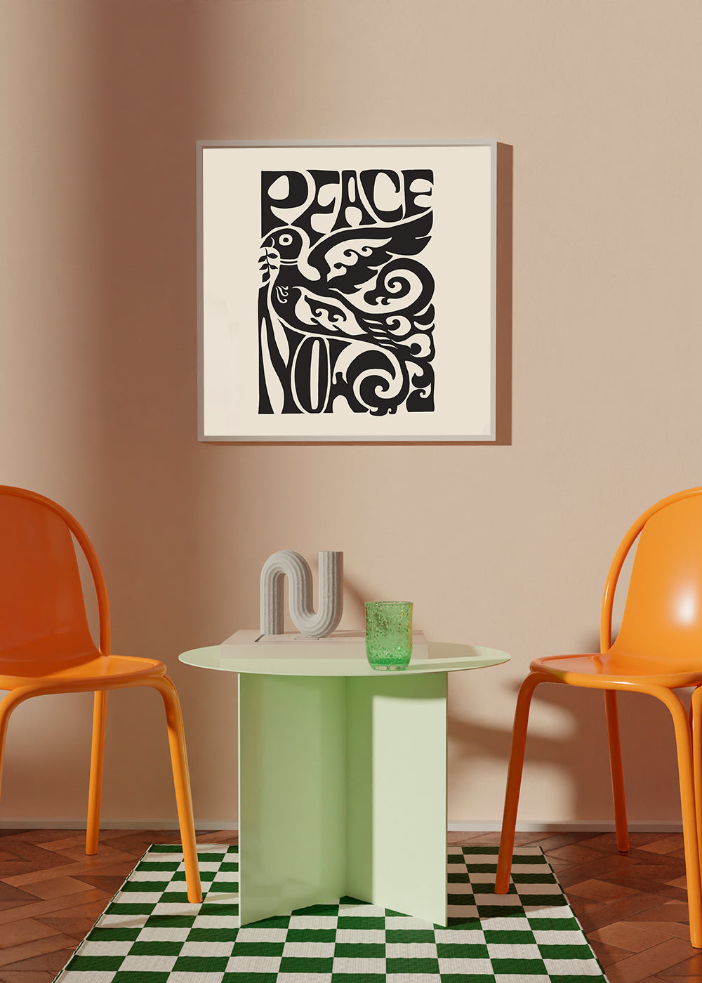 Lisslune | Fred Now Poster, 1970 - Square