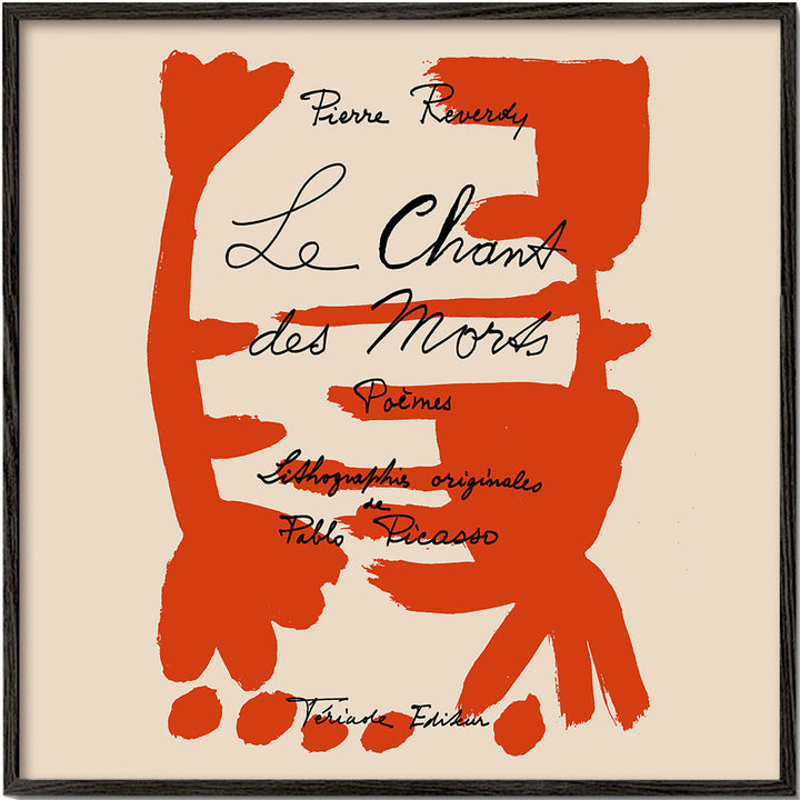 Lisslune | Picasso Sang of the Dead Gallery Exhibition Poster - Square
