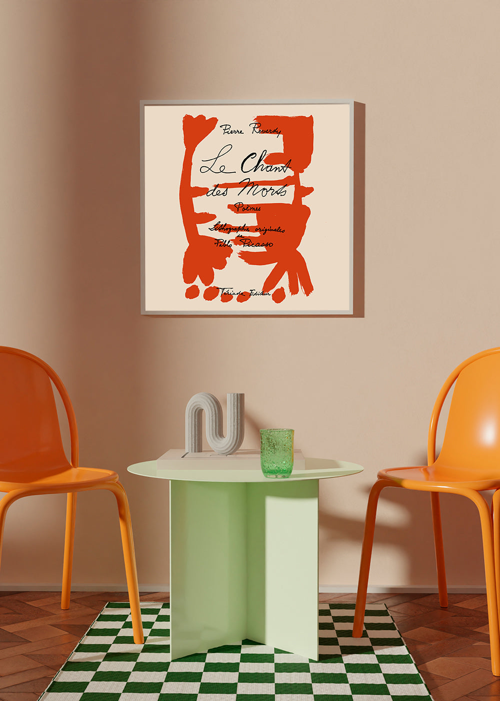 Lisslune | Picasso Sang of the Dead Gallery Exhibition Poster - Square