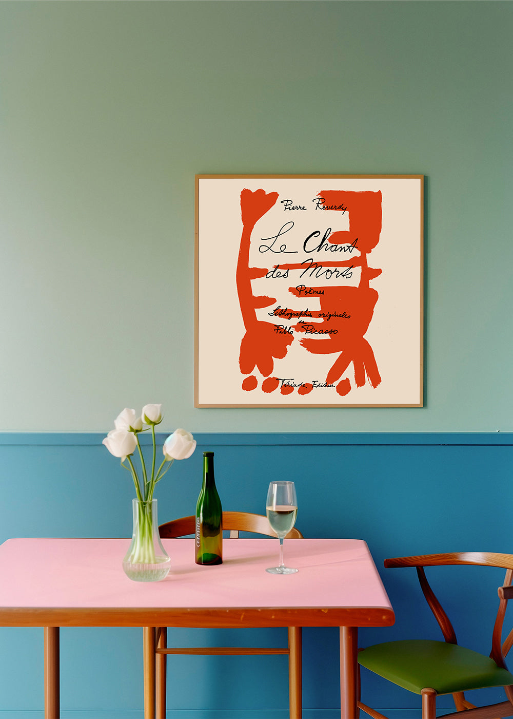 Lisslune | Picasso Sang of the Dead Gallery Exhibition Poster - Square