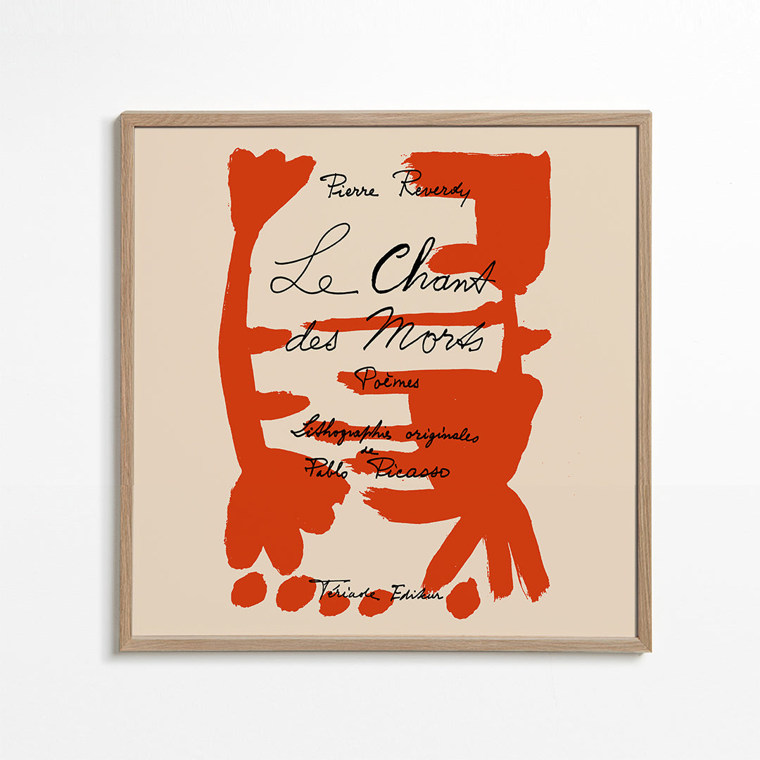 Lisslune | Picasso Sang of the Dead Gallery Exhibition Poster - Square