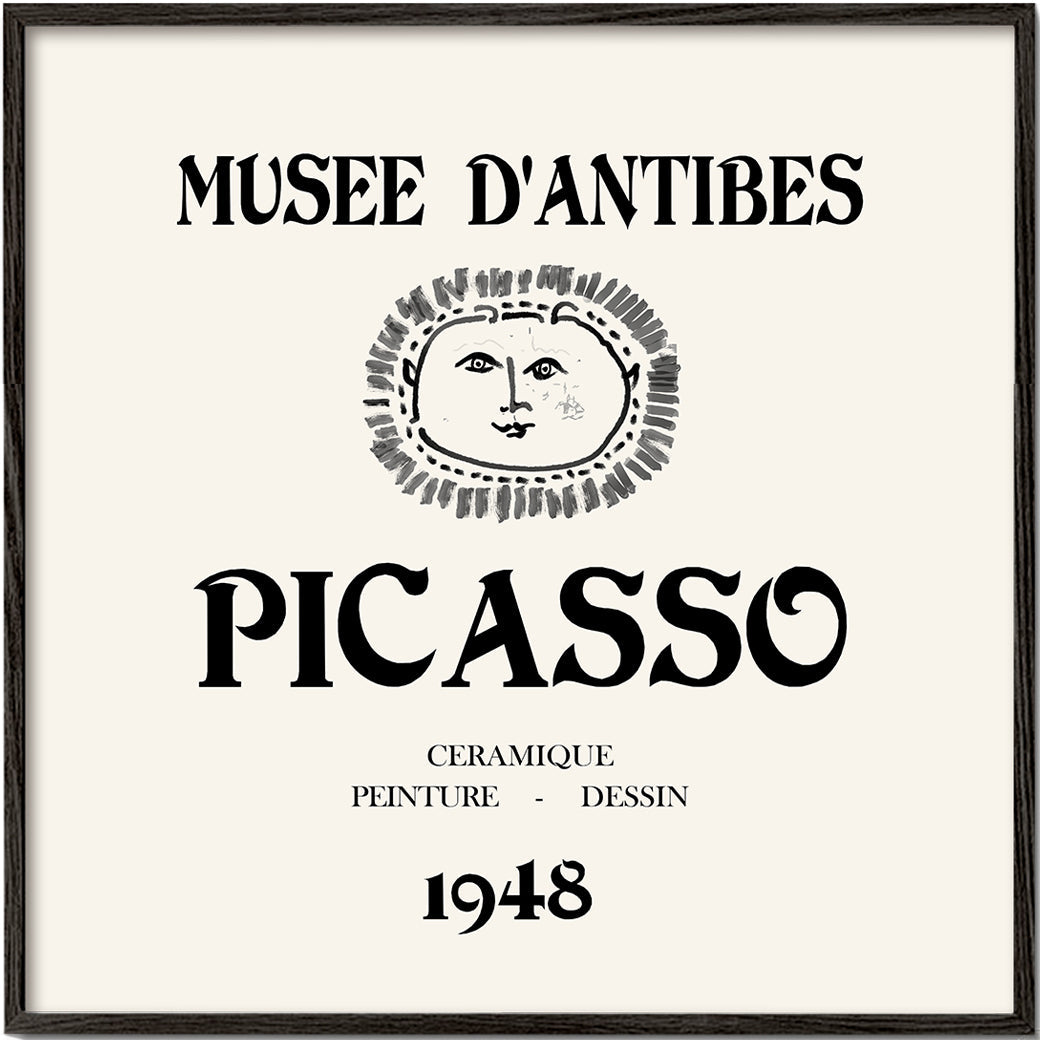 Lisslune | Picasso Museum of Antibes Poster - Square