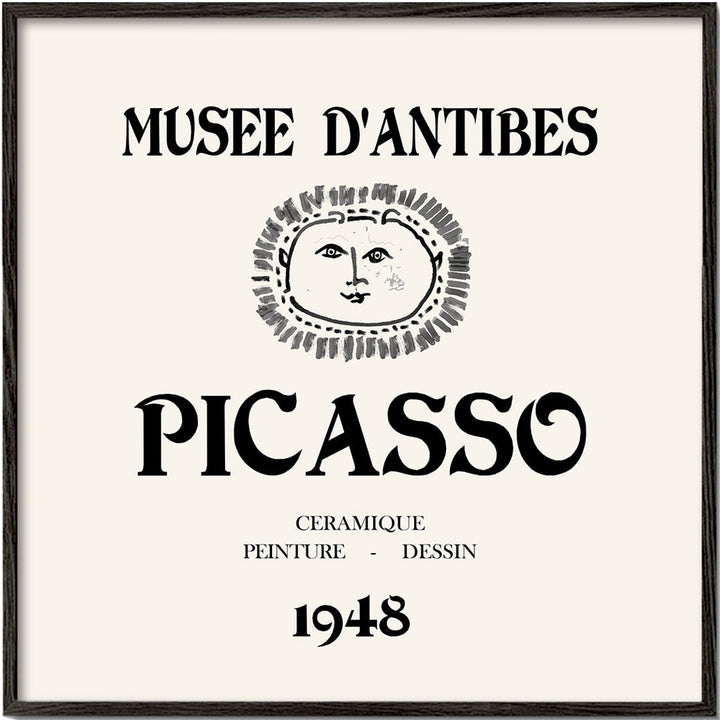 Lisslune | Picasso Museum of Antibes Poster - Square