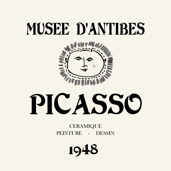 Lisslune | Picasso Museum of Antibes Poster - Square