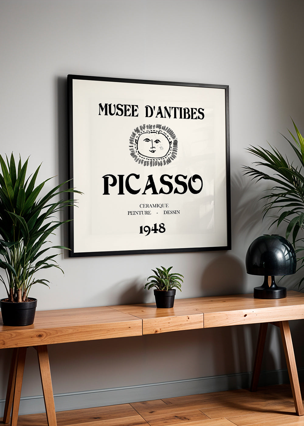 Lisslune | Picasso Museum of Antibes Poster - Square