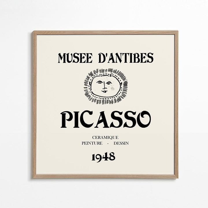 Lisslune | Picasso Museum of Antibes Poster - Square