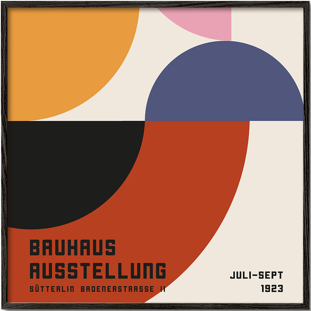 Lisslune | Bauhaus exhibition poster 1923 - Square