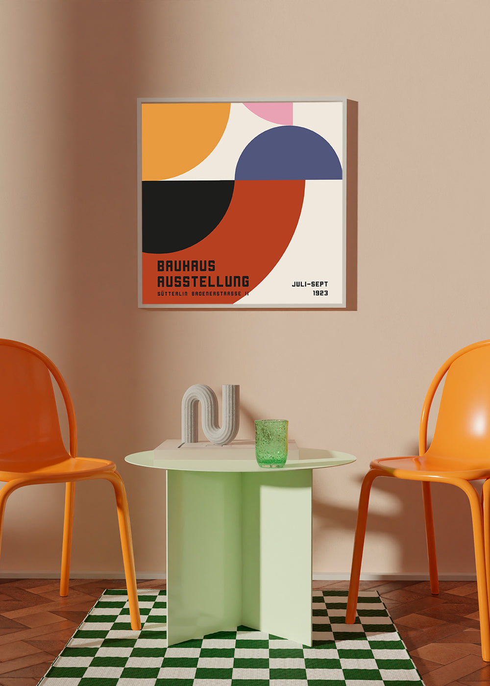 Lisslune | Bauhaus exhibition poster 1923 - Square