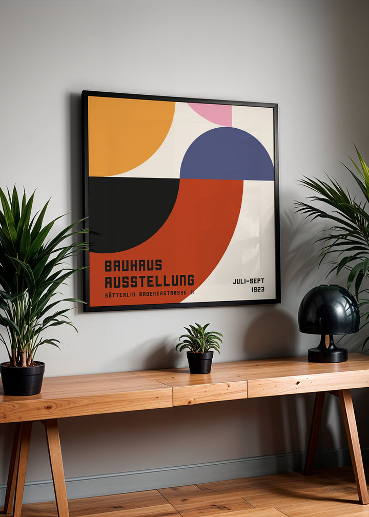 Lisslune | Bauhaus exhibition poster 1923 - Square