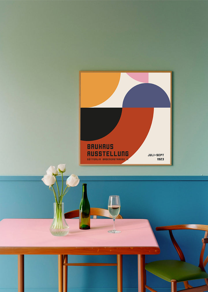 Lisslune | Bauhaus exhibition poster 1923 - Square