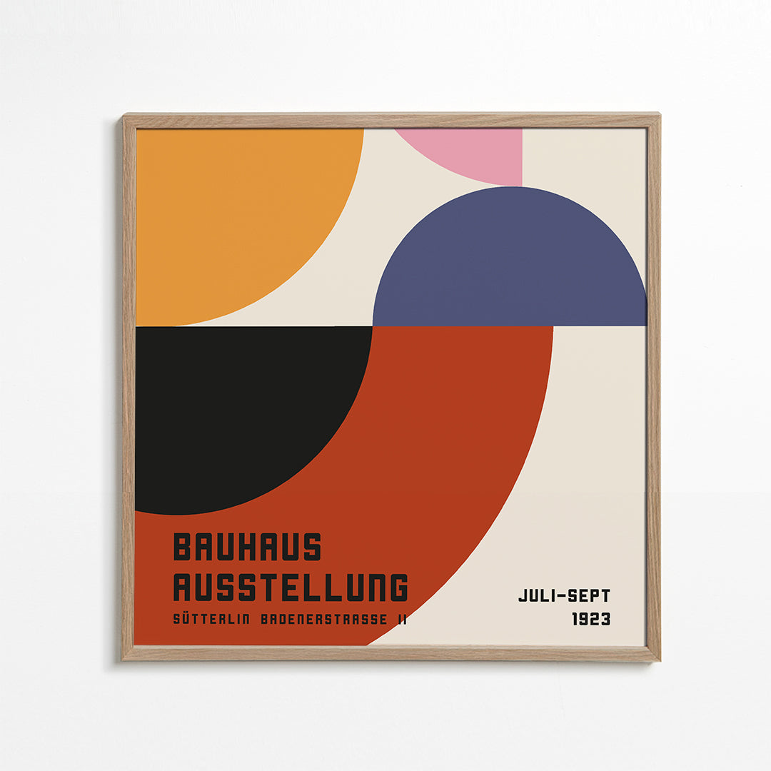 Lisslune | Bauhaus exhibition poster 1923 - Square