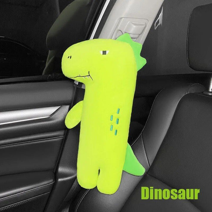 Lisslune | Splash Cartoon Animal Seat Belt Cover for Kids: Universal Shoulder Pad Protector