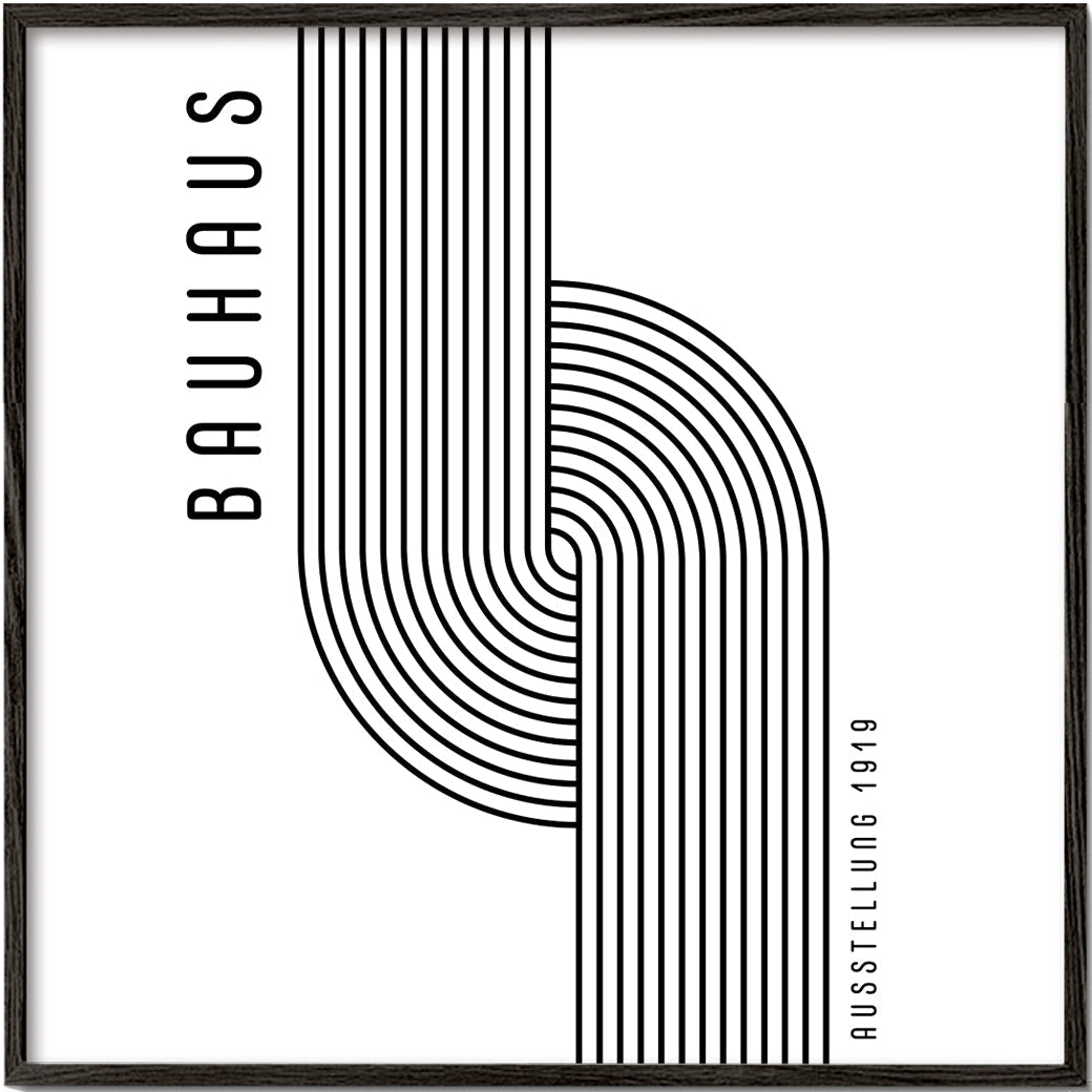 Lisslune | BAUHAUS EXHIBITION Exhibition Poster 1919 - Square