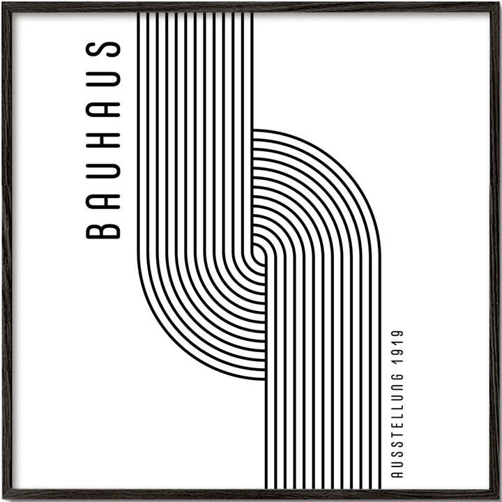 Lisslune | BAUHAUS EXHIBITION Exhibition Poster 1919 - Square