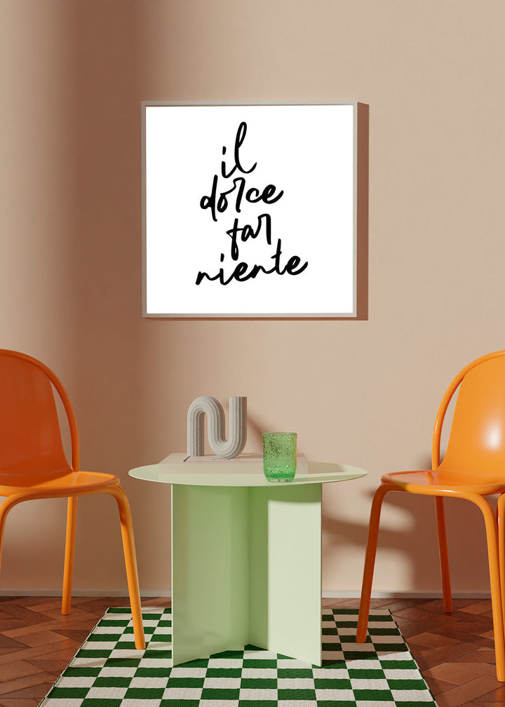 Lisslune | The sweet doing nothing Poster - Square