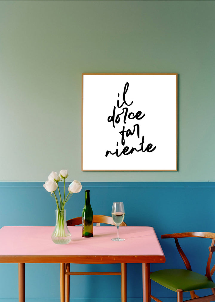 Lisslune | The sweet doing nothing Poster - Square