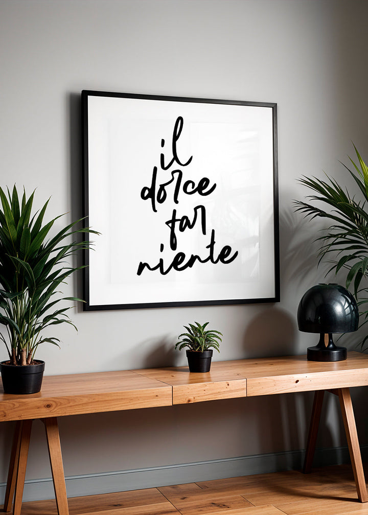 Lisslune | The sweet doing nothing Poster - Square