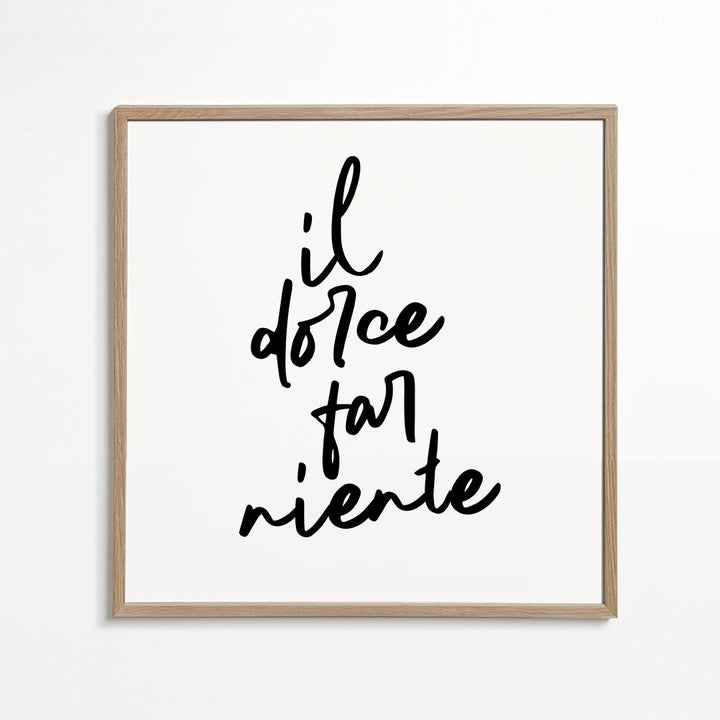 Lisslune | The sweet doing nothing Poster - Square