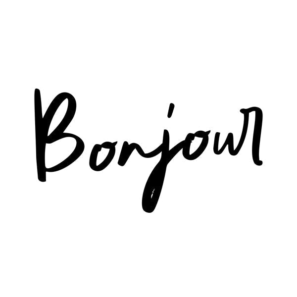 Lisslune | Bonjour Poster - Square