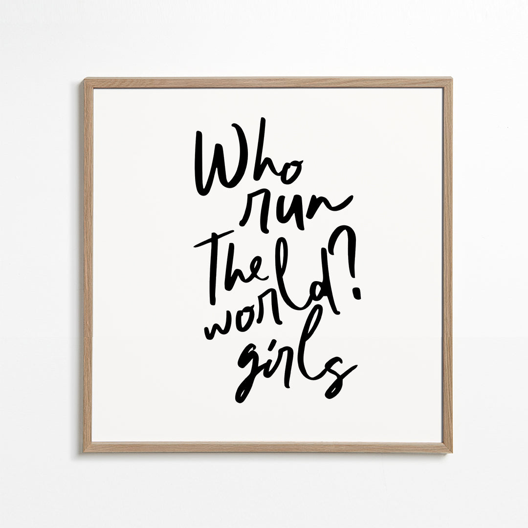 Lisslune | Who Run The World Girls - Square